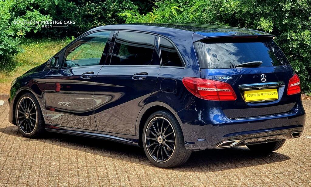 Mercedes-Benz B Class 1.5 B180d Amg Line Premium 7G-dct Euro 6 Ss 5 Blue #4