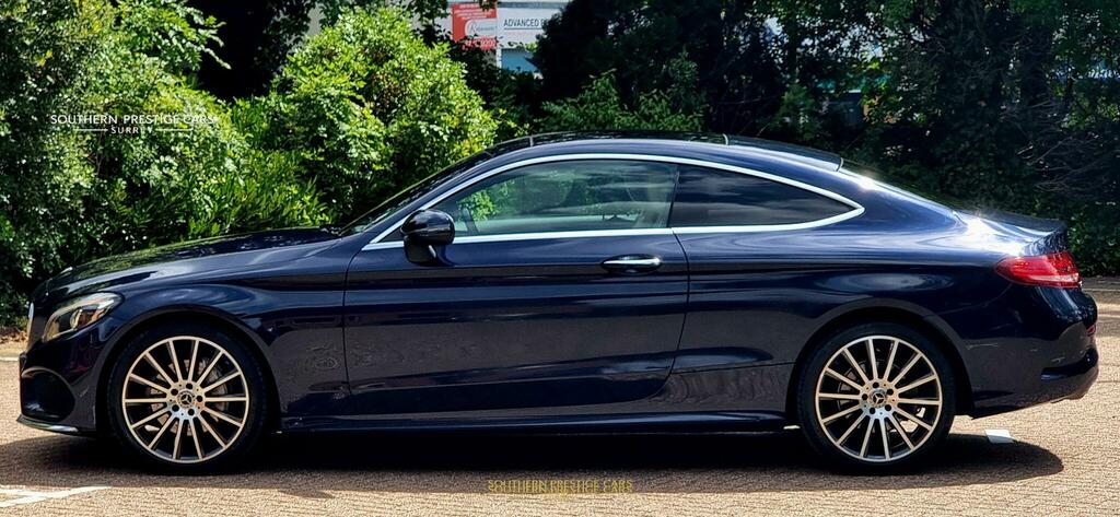 Mercedes-Benz C Class Amg Line Blue #5