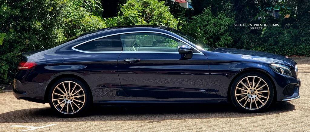 Mercedes-Benz C Class Amg Line Blue #2