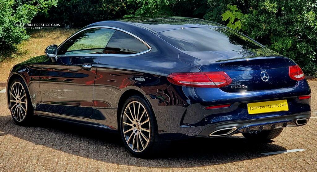 Mercedes-Benz C Class Amg Line Blue #4