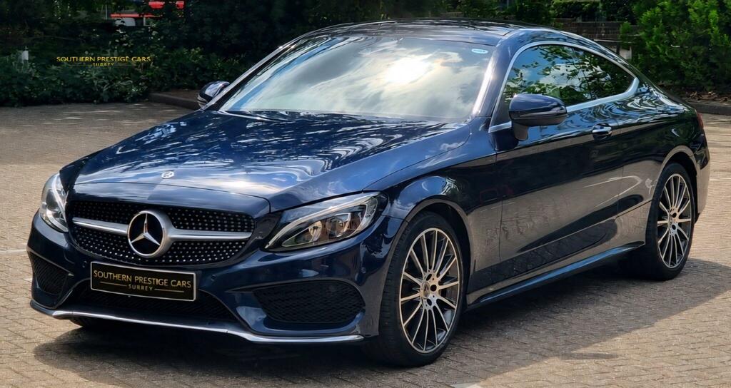 Mercedes-Benz C Class Amg Line Blue #6