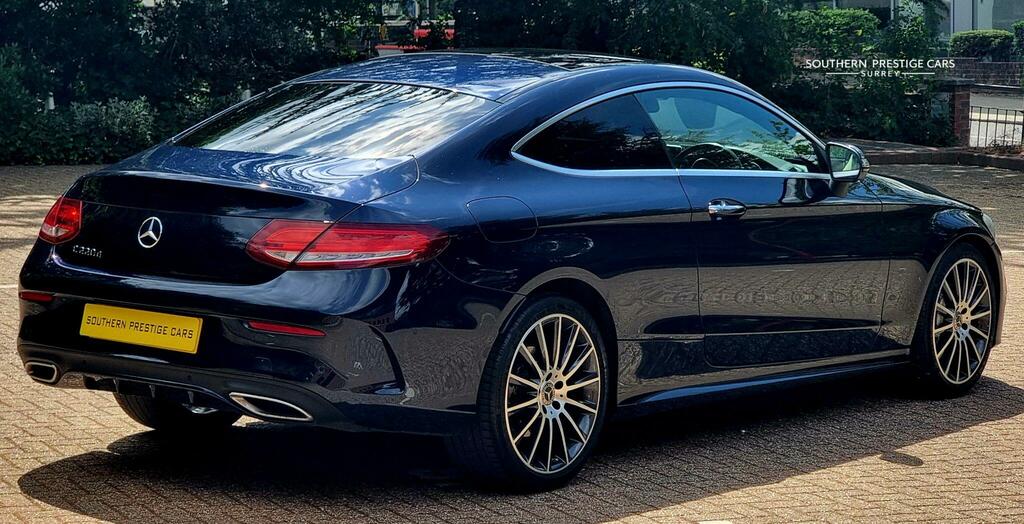 Mercedes-Benz C Class Amg Line Blue #3