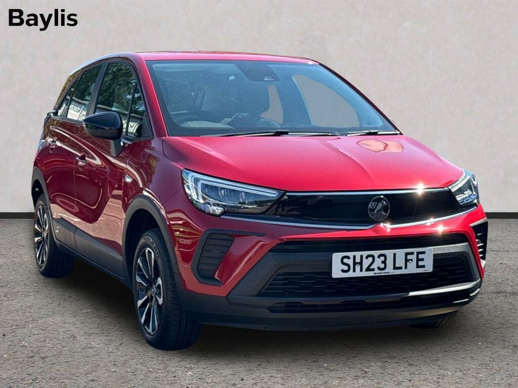 Vauxhall Crossland 1.2 Turbo Design Red