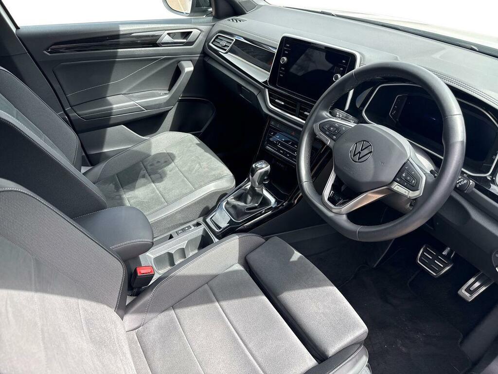 Volkswagen T-Roc 1.5 Tsi R-line Dsg VU24NFN White #3