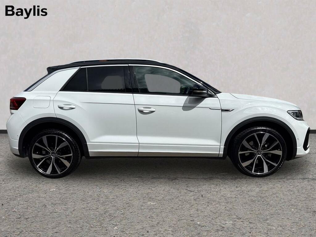 Volkswagen T-Roc 1.5 Tsi R-line Dsg VU24NFN White #4