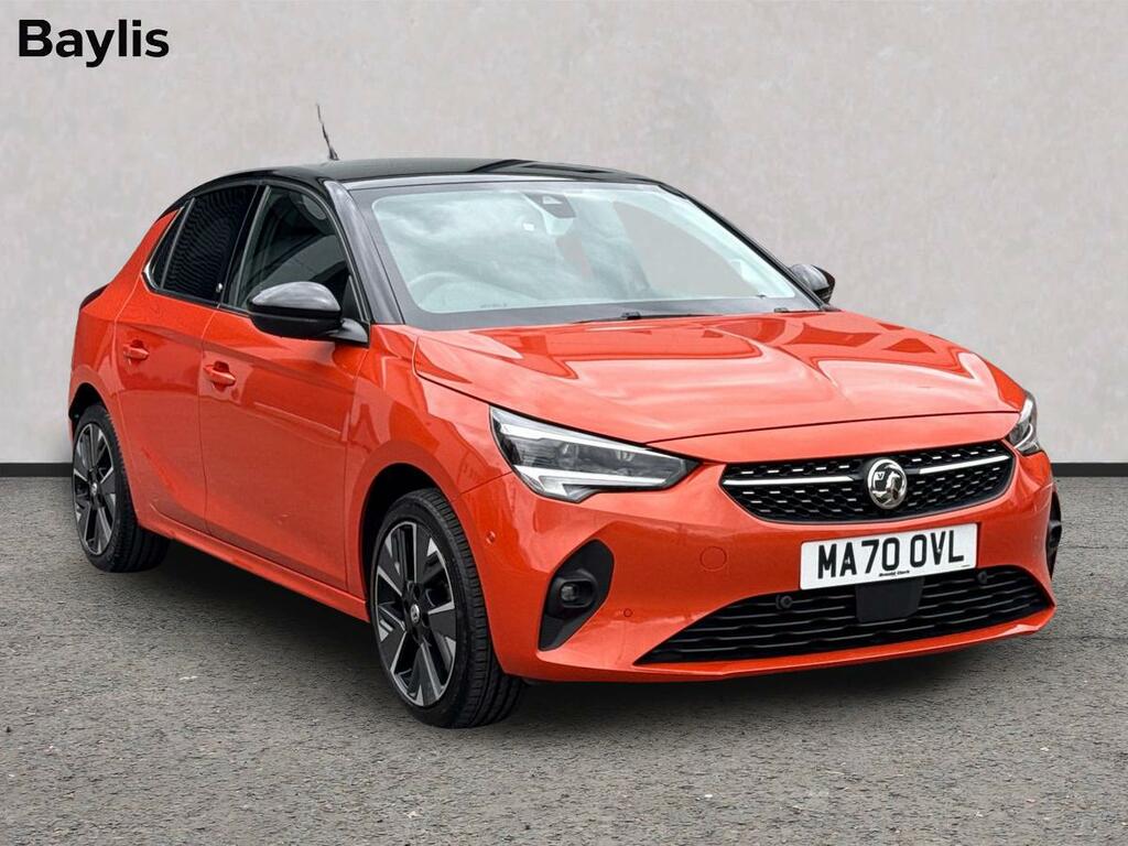 Vauxhall Corsa-e 100Kw Elite Nav 50Kwh 11Kwch Orange