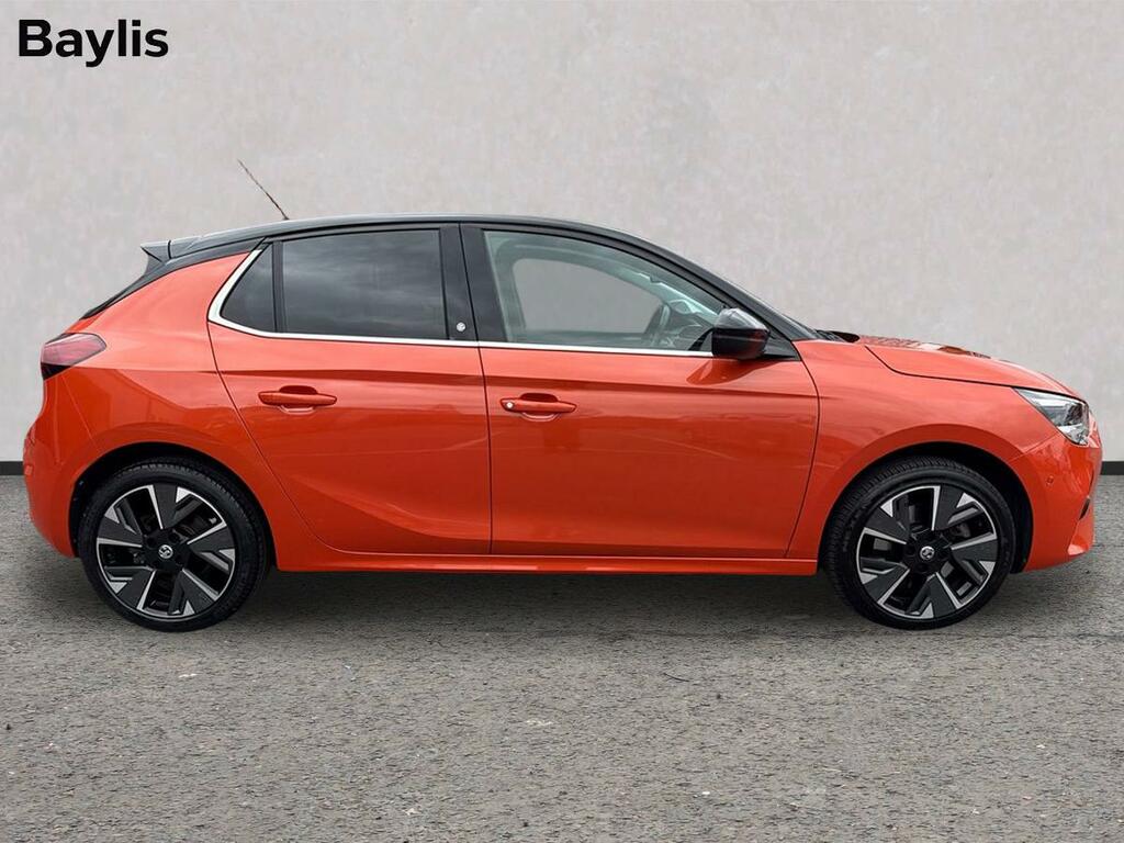 Vauxhall Corsa-e 100Kw Elite Nav 50Kwh 11Kwch MA70OVL Orange #4