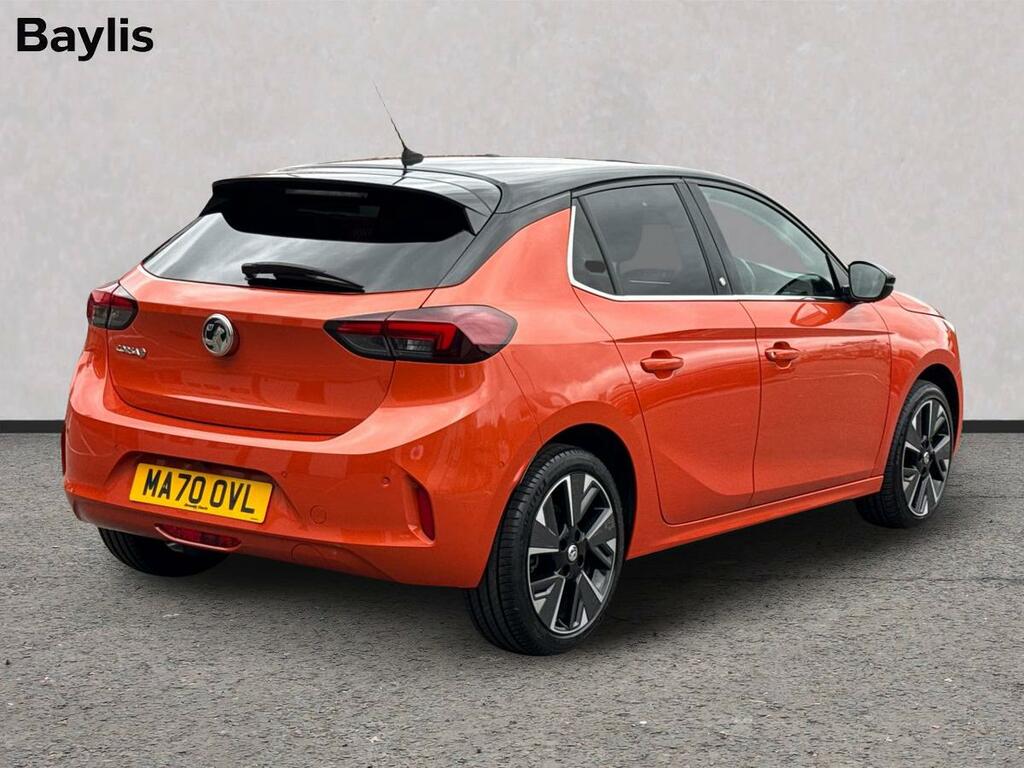 Vauxhall Corsa-e 100Kw Elite Nav 50Kwh 11Kwch MA70OVL Orange #2