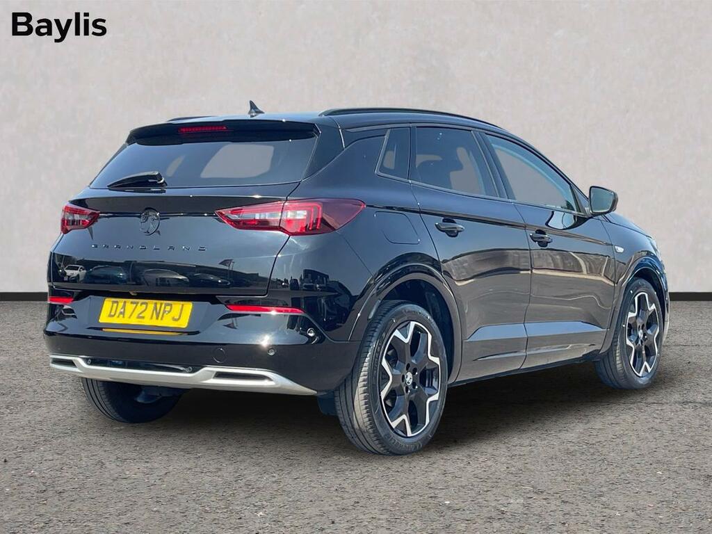 Vauxhall Grandland 1.2 Turbo Ultimate DA72NPJ Black #2