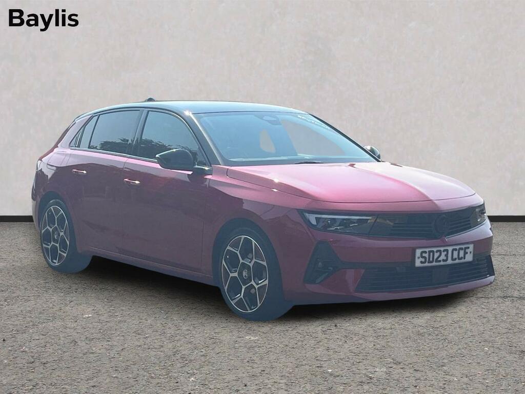 Vauxhall Astra 1.2 Turbo 130 Gs Red