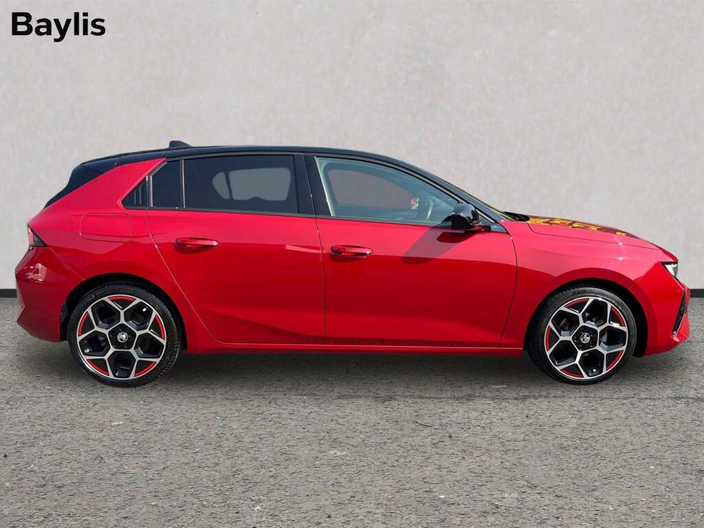 Vauxhall Astra 1.2 Turbo 130 Gs SD23CCF Red #4