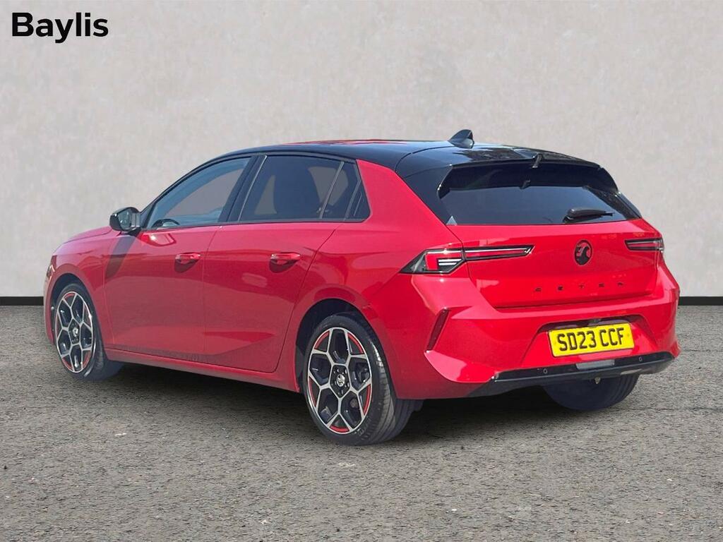 Vauxhall Astra 1.2 Turbo 130 Gs SD23CCF Red #6