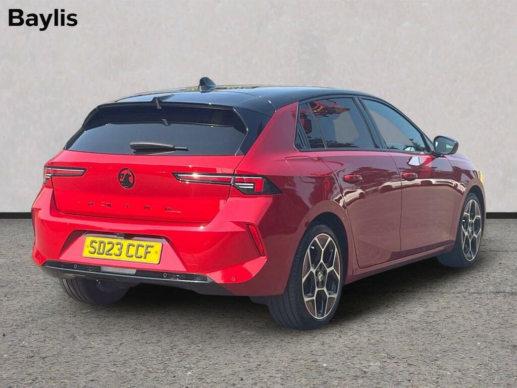 Vauxhall Astra 1.2 Turbo 130 Gs SD23CCF Red #2