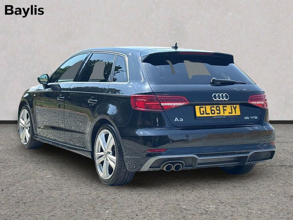 Audi A3 35 Tfsi S Line S Tronic GL69FJY Black #6