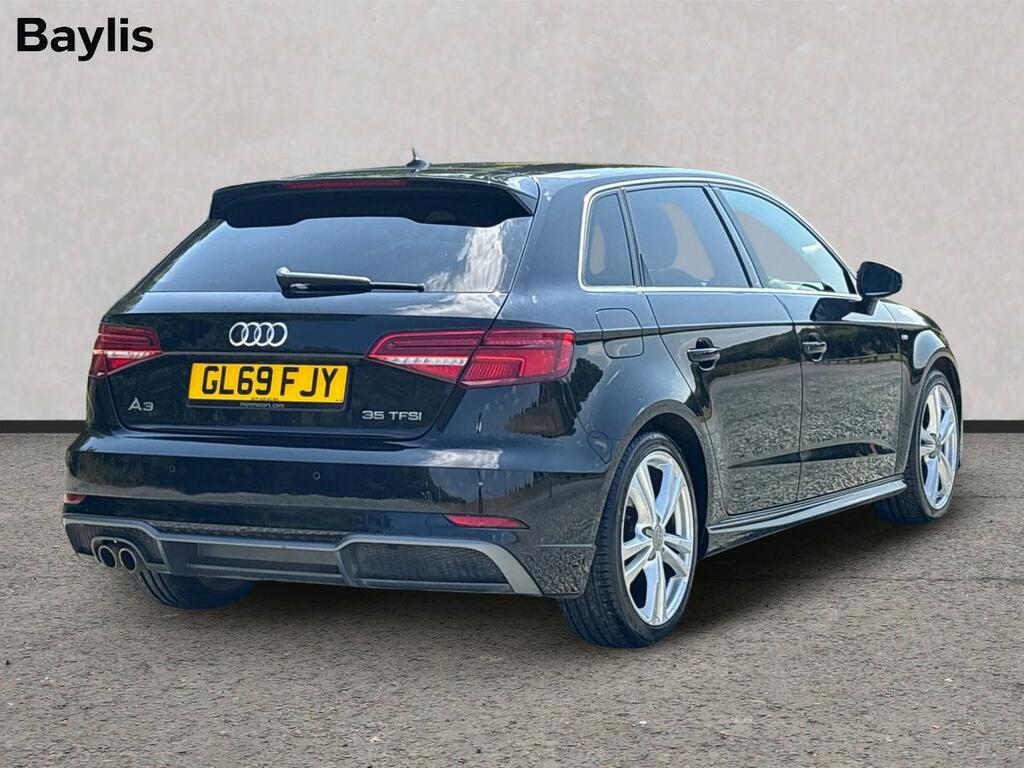 Audi A3 35 Tfsi S Line S Tronic GL69FJY Black #2