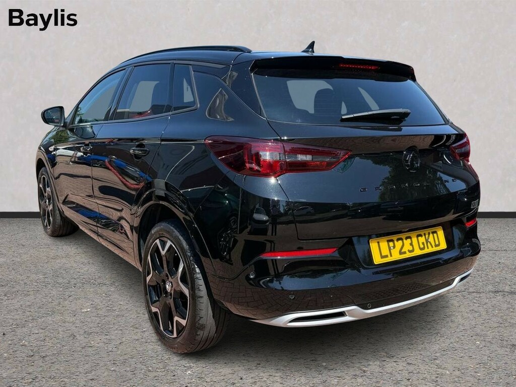 Vauxhall Grandland 1.2 Turbo Ultimate LP23GKD Black #6