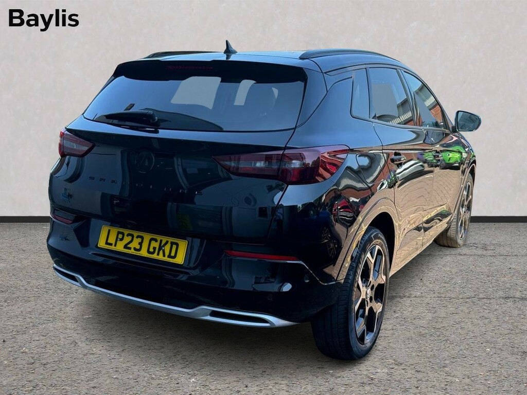 Vauxhall Grandland 1.2 Turbo Ultimate LP23GKD Black #2