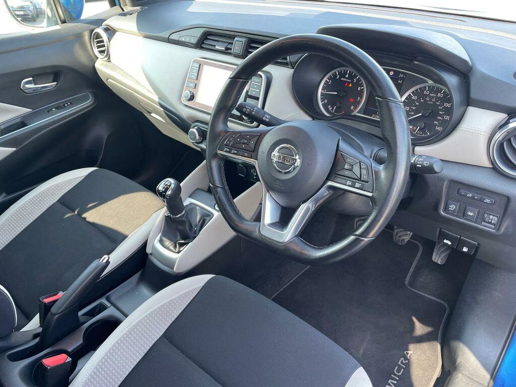 Nissan Micra 1.0 Ig-t 92 Tekna Blue #3