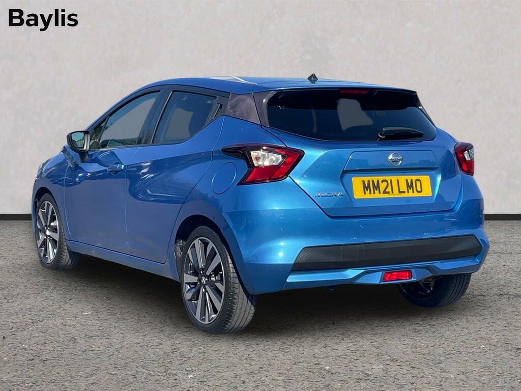 Nissan Micra 1.0 Ig-t 92 Tekna Blue #6