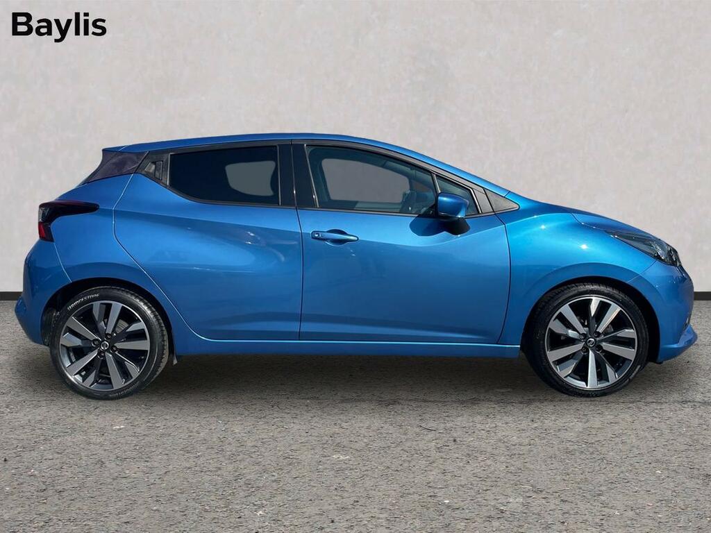 Nissan Micra 1.0 Ig-t 92 Tekna Blue #4