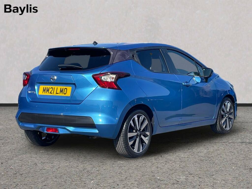 Nissan Micra 1.0 Ig-t 92 Tekna Blue #2