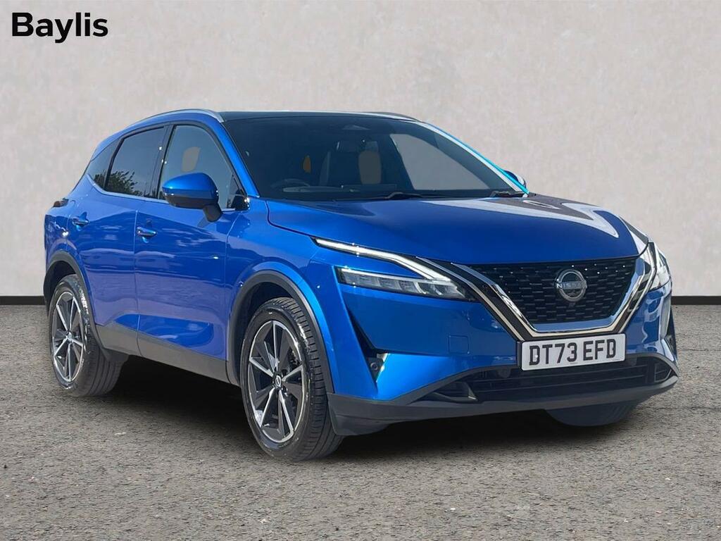 Nissan Qashqai 1.3 Dig-t Mh Tekna Blue