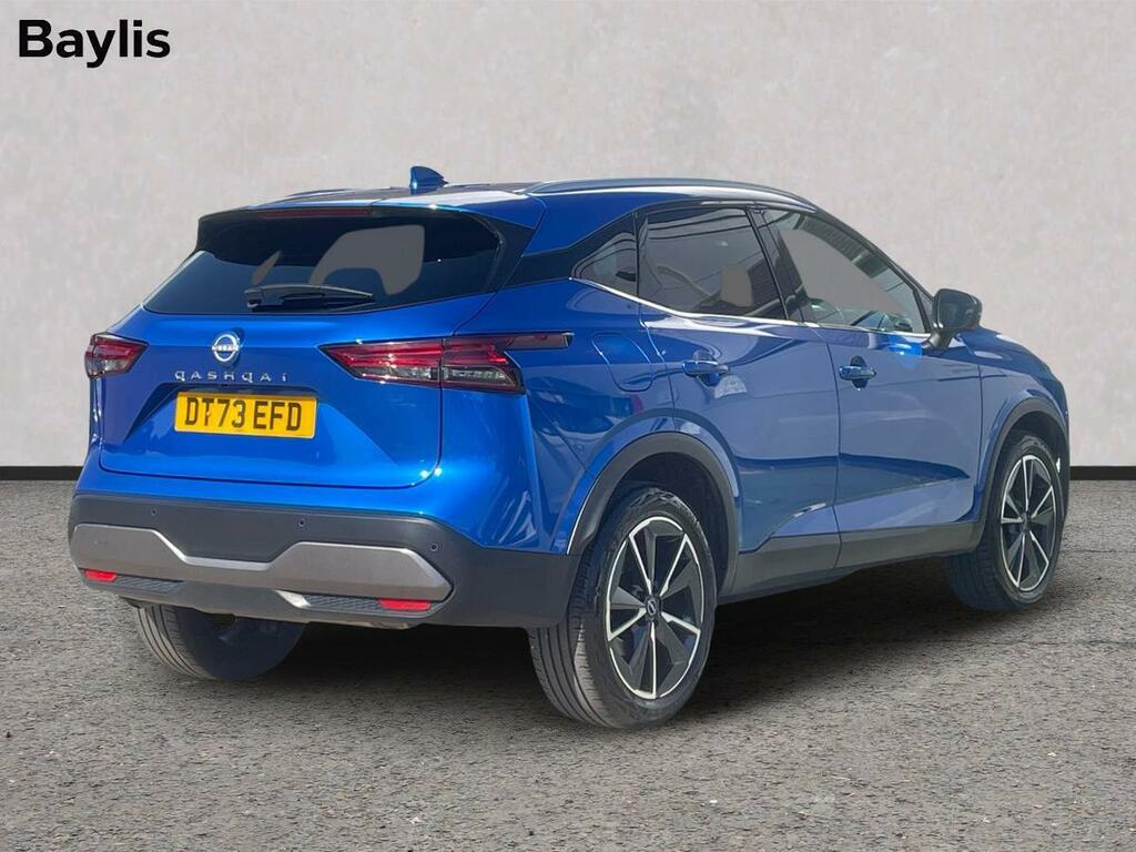Nissan Qashqai 1.3 Dig-t Mh Tekna DT73EFD Blue #2