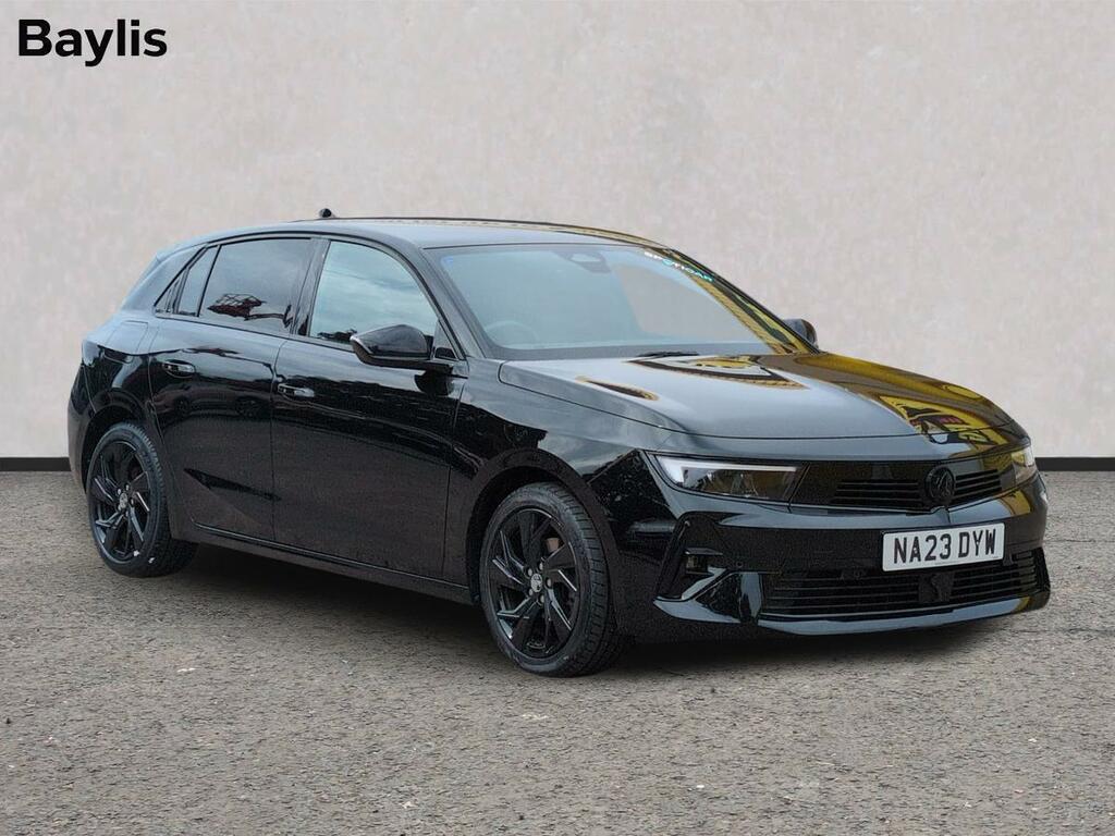 Vauxhall Astra 1.2 Turbo 130 Gs NA23DYW Black