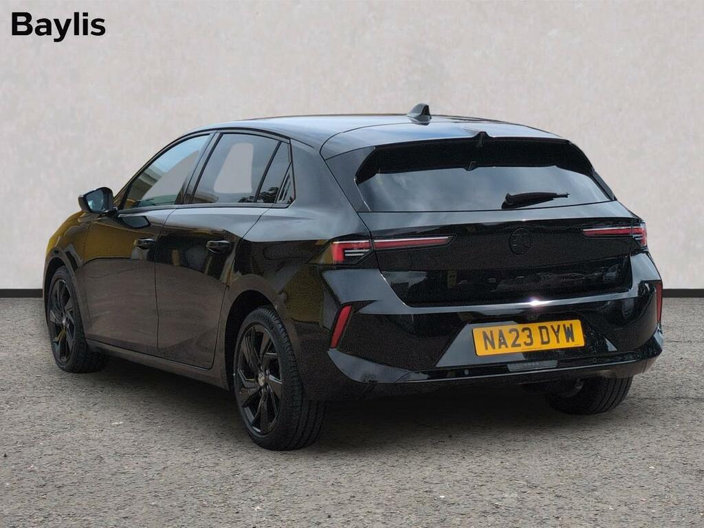 Vauxhall Astra 1.2 Turbo 130 Gs NA23DYW Black #6