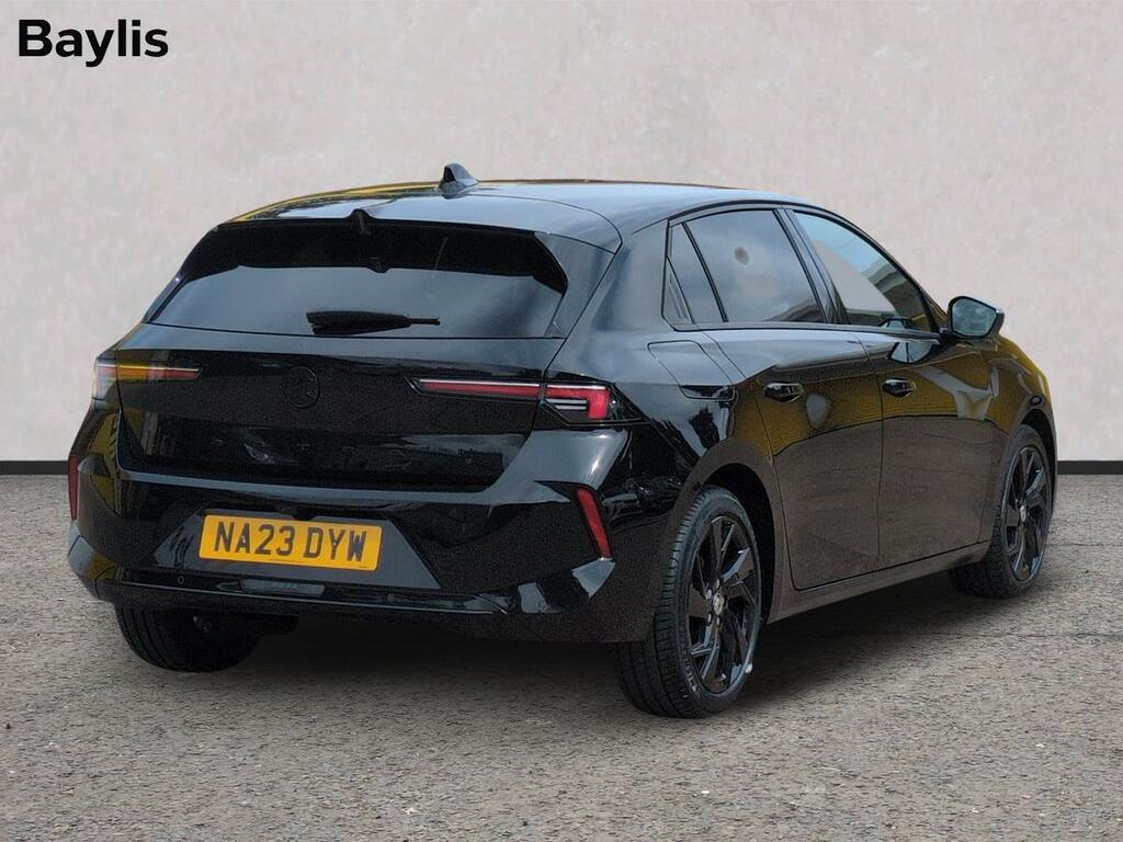 Vauxhall Astra 1.2 Turbo 130 Gs NA23DYW Black #2
