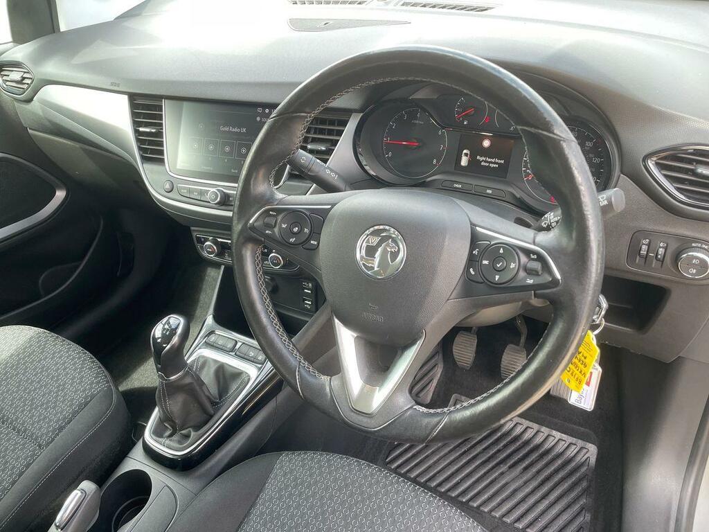 Vauxhall Crossland X 1.2 Se Nav BF18CXZ Silver #3