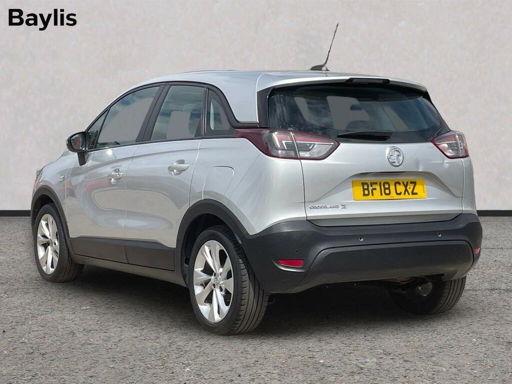 Vauxhall Crossland X 1.2 Se Nav BF18CXZ Silver #6