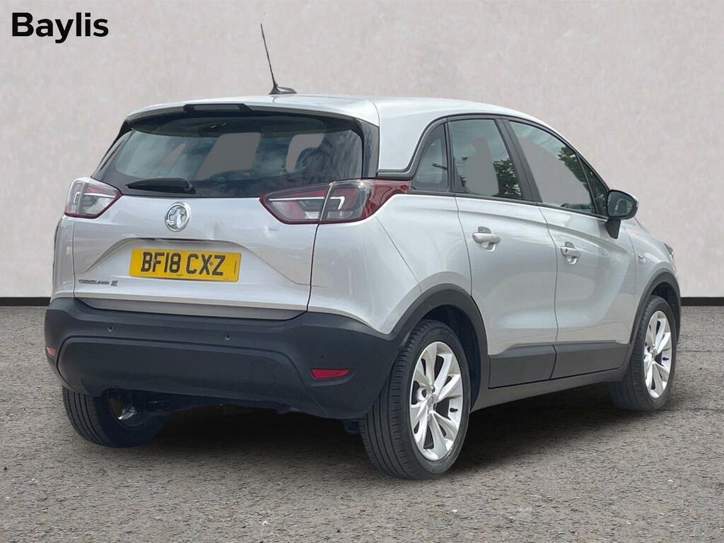 Vauxhall Crossland X 1.2 Se Nav BF18CXZ Silver #2