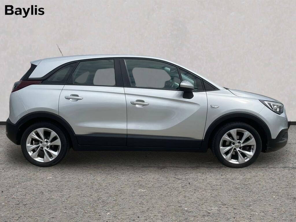 Vauxhall Crossland X 1.2 Se Nav BF18CXZ Silver #4