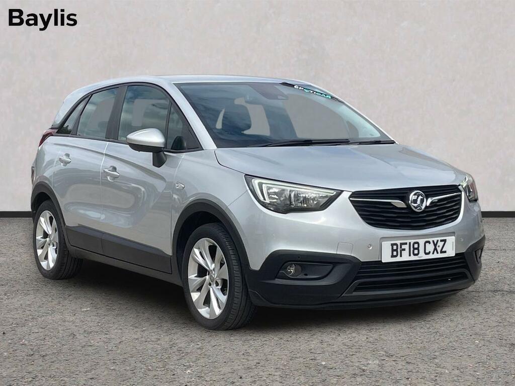 Vauxhall Crossland X 1.2 Se Nav BF18CXZ Silver
