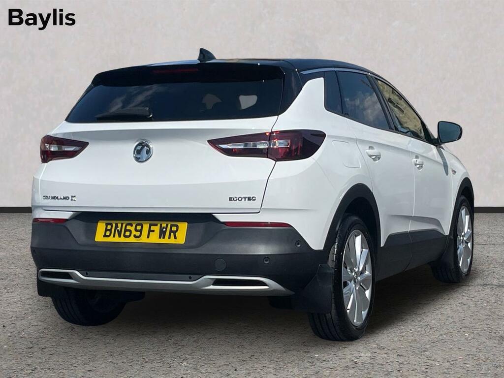 Vauxhall Grandland X 1.2 Turbo Elite Nav White #2