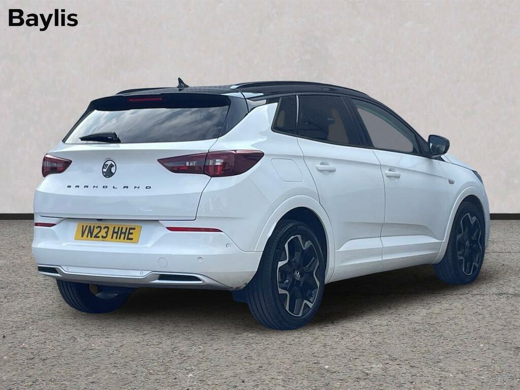 Vauxhall Grandland 1.2 Turbo Ultimate VN23HHE White #2