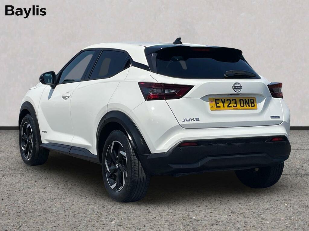 Nissan Juke 1.6 Hybrid N-connecta EY23ONB White #6