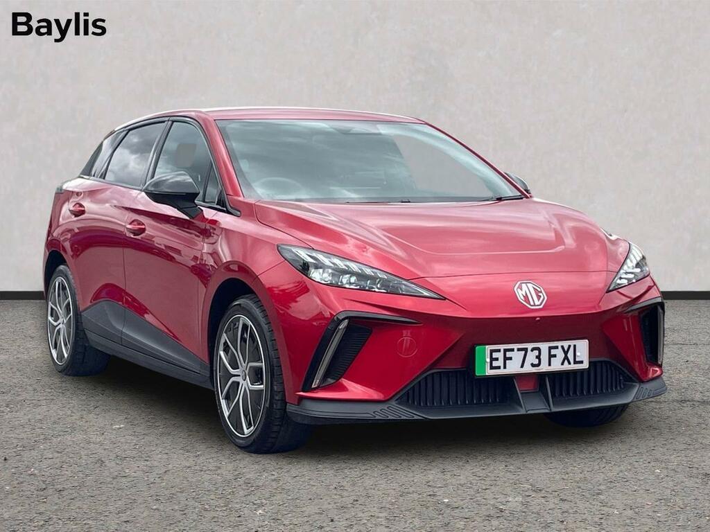 MG MG4 150Kw Trophy Ev Long Range 64Kwh Red