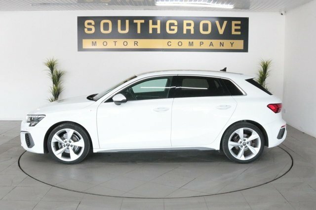Audi A3 1.0 Tfsi 30 S Line Sportback Eur YP71GKU White #4