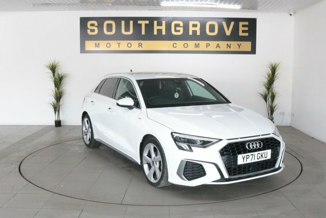 Audi A3 1.0 Tfsi 30 S Line Sportback Eur White