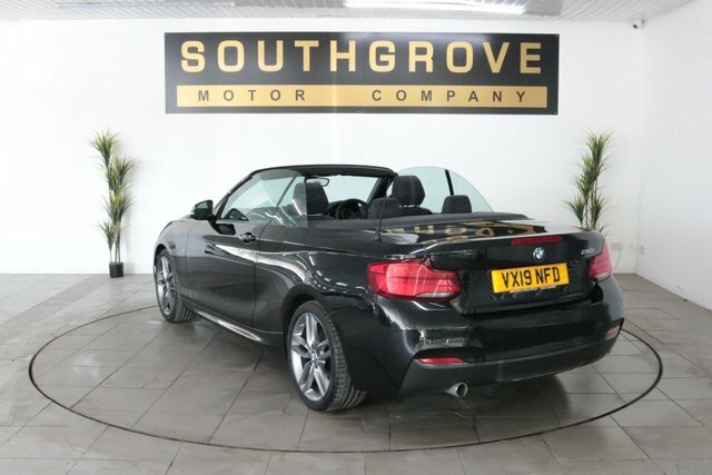 BMW 2 Series 1.5 218I Gpf M Sport Convertible VX19NFD Black #6