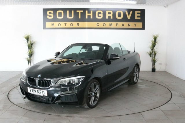 BMW 2 Series 1.5 218I Gpf M Sport Convertible VX19NFD Black #2