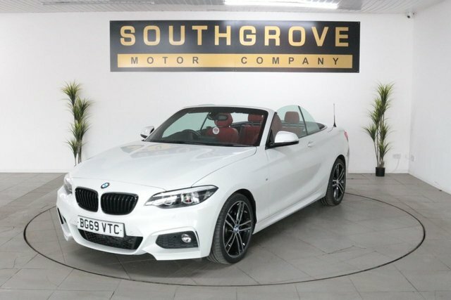 BMW 2 Series 2.0 218D M Sport Convertible Eur White #3