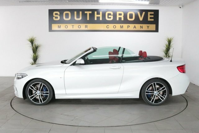 BMW 2 Series 2.0 218D M Sport Convertible Eur White #4