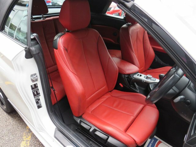 BMW 2 Series 2.0 218D M Sport Convertible Eur White #5