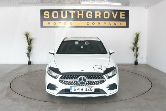 Mercedes-Benz A Class 1.3 A180 Amg Line Executive Hatchback GP19DZG White #2
