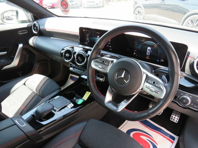 Mercedes-Benz A Class 1.3 A180 Amg Line Executive Hatchback GP19DZG White #5