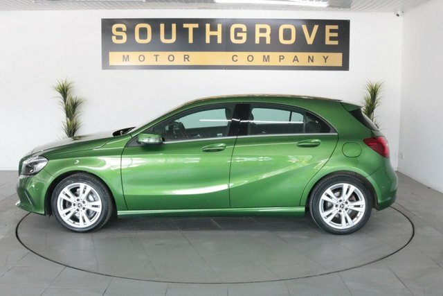Mercedes-Benz A Class 1.5 A180d Sport Premium Hatchback 7G- Green #4