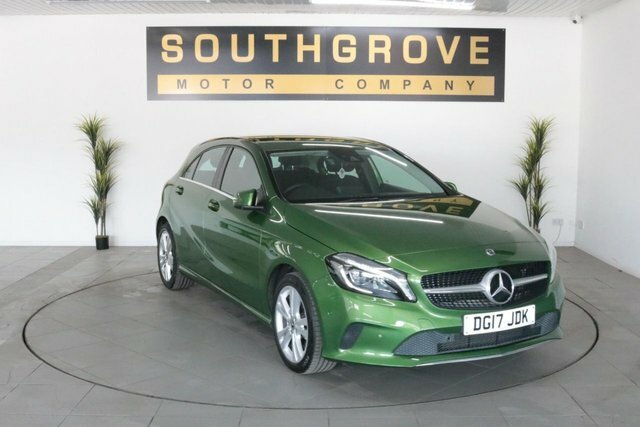 Mercedes-Benz A Class 1.5 A180d Sport Premium Hatchback 7G- Green